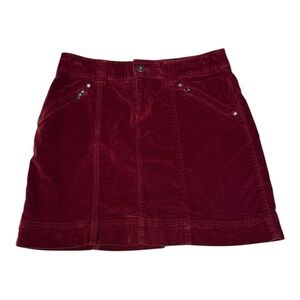 Athleta Velvet Mini Skirt Size 4